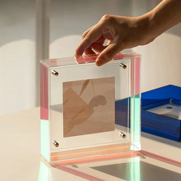 Picture Frame | Acrylic | Floating Design | Contemporary Art Display