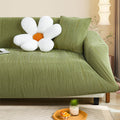 Couch Cover | Jacquard Fabric | Textured Ribbed Pattern | Pet-Friendly Living Room