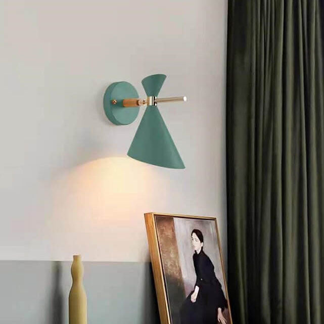 Minimalist Nordic Wall Light – Modern Adjustable Cone Sconce for Contemporary Interiors