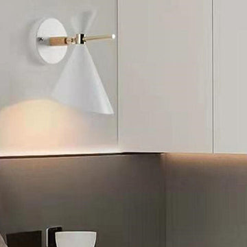 Minimalist Nordic Wall Light – Modern Adjustable Cone Sconce for Contemporary Interiors