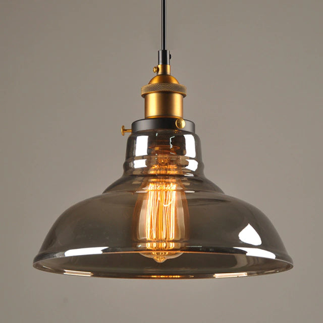 Vincent Crystal Pendant Light – Modern Industrial Elegance with Adjustable Height