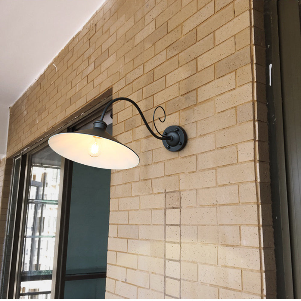 Vintage Industrial IP65 Waterproof Outdoor Wall Light Fixture