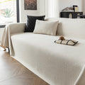 Sofa Cover | Cotton | Textured Pattern & Durable Fabric | Living Room Enhancement