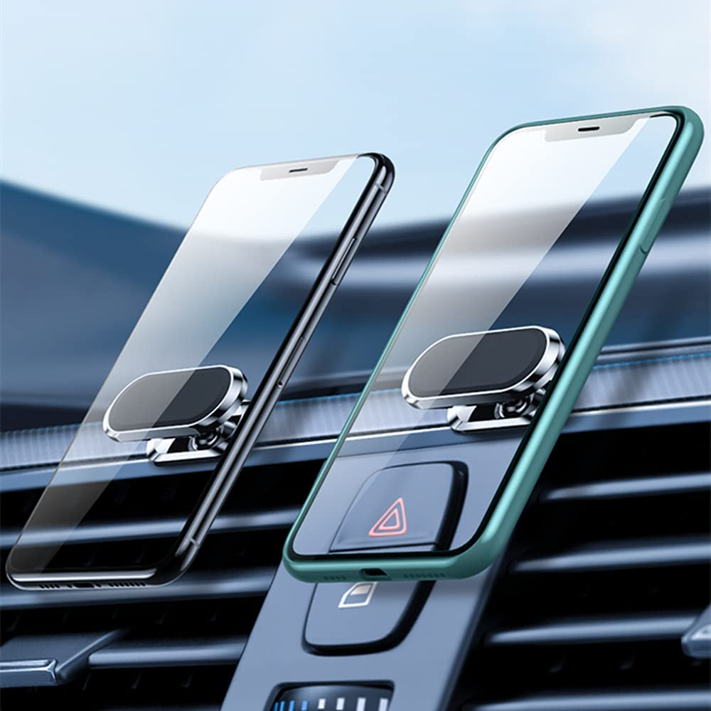 360° Rotating Magnetic Phone Holder for Car - Sleek, Minimalist Design