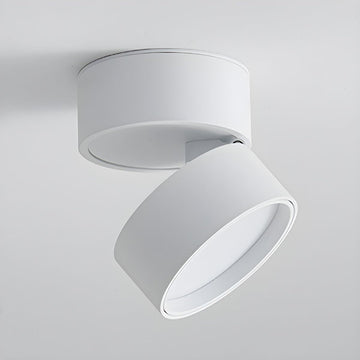 Modern Adjustable LED Ceiling Spotlight – Minimalist Aluminium Flush Mount Light