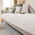 Sofa Cover | Chenille & Tweed | Woven Texture | Living Room Accent