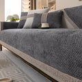 Sofa Cover | Chenille & Tweed | Woven Texture | Living Room Accent