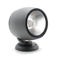 Garden Pathway Spotlight | Matte Black Metal & Clear Glass | Energy-Efficient LED | Outdoor Garden Use