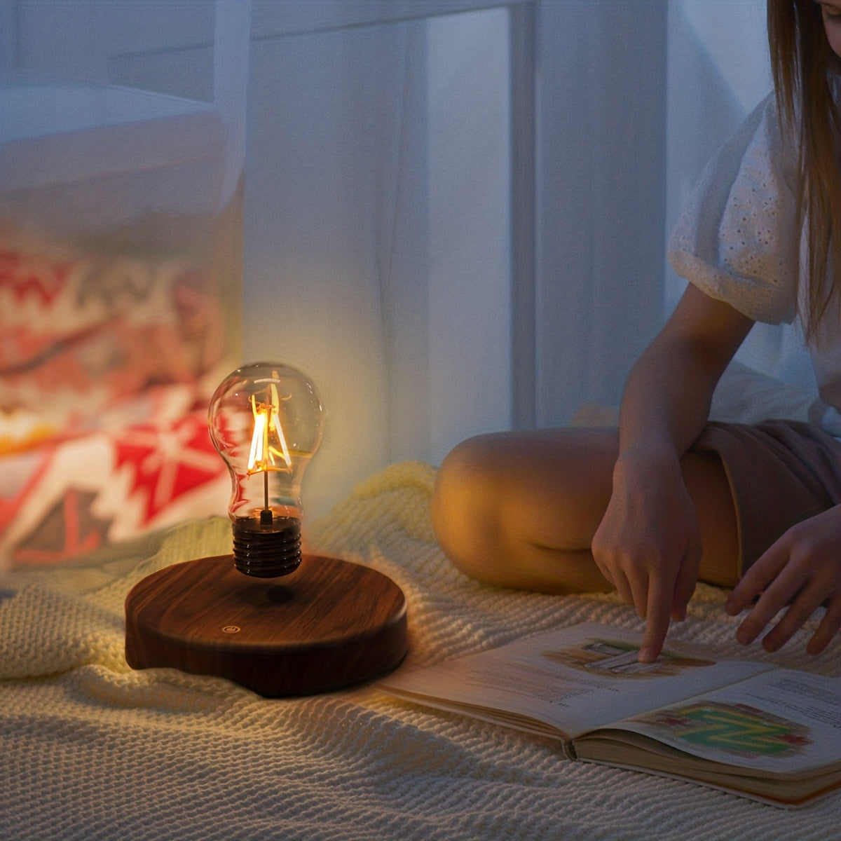 Magnetic Floating LED Bulb Lamp with Touch Control