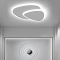 Ceiling Flush Mount | Metal & Acrylic | Asymmetrical LED | Contemporary Interior
