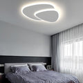 Ceiling Flush Mount | Metal & Acrylic | Asymmetrical LED | Contemporary Interior