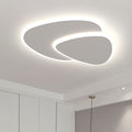Ceiling Flush Mount | Metal & Acrylic | Asymmetrical LED | Contemporary Interior