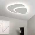 Ceiling Flush Mount | Metal & Acrylic | Asymmetrical LED | Contemporary Interior