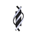 Wall Lamp | Aluminum & LED | Sculptural Twisted Design | Living Room Accent