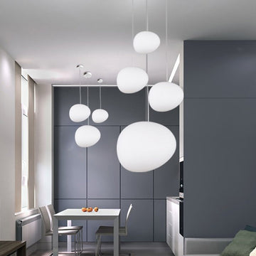 Pendant Light | Plastic | Clustered Hanging Design | Dining Room