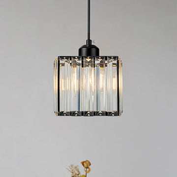 Modern Multi-Light Glass Pendant Light – Sleek Geometric Design for Kitchen or Dining Room