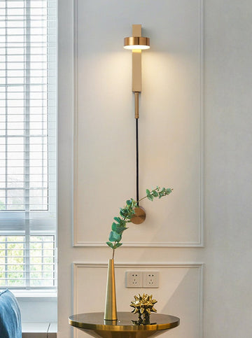 Modern Adjustable Wall Light – Minimalist LED Sconce in Iron & Aluminium