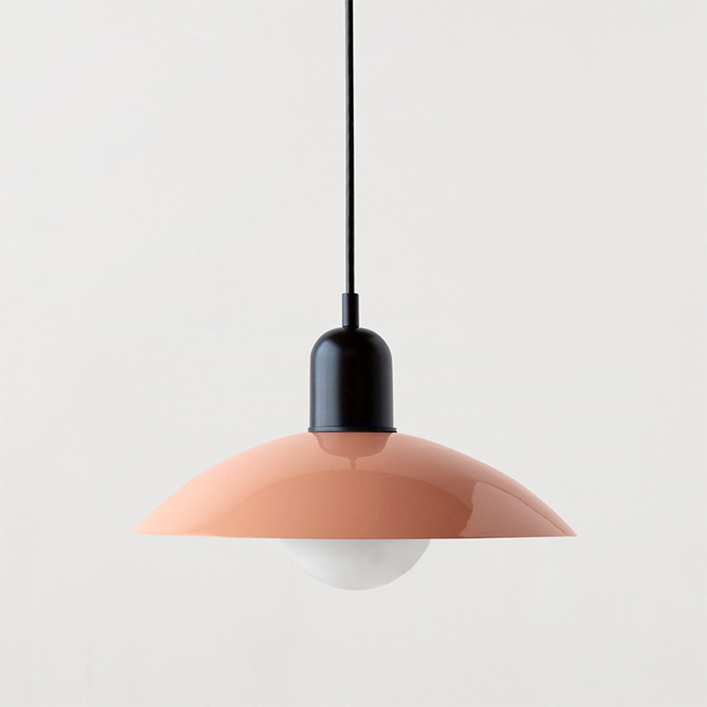 Modern Macaron Pendant Lamp - Sleek Glass Dome, Minimalist Design