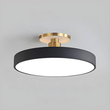 Modern LED Flush Mount Ceiling Light – Minimalist Round Design in Acrylic & Metal
