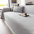 Sofa Cover | Cotton | Textured Pattern & Durable Fabric | Living Room Enhancement