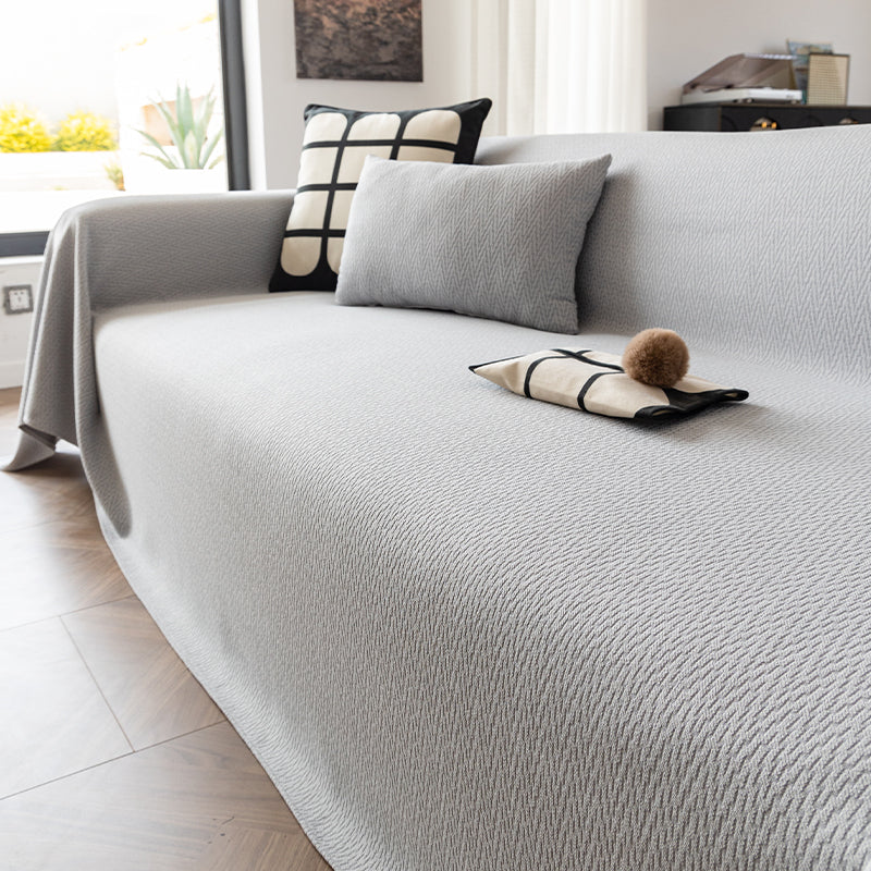 Sofa Cover | Cotton | Textured Pattern & Durable Fabric | Living Room Enhancement