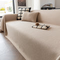 Sofa Cover | Cotton | Textured Pattern & Durable Fabric | Living Room Enhancement