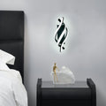 Wall Lamp | Aluminum & LED | Sculptural Twisted Design | Living Room Accent