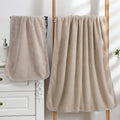 Bath Towel | Soft Fabric | Textured Surface & Rounded Corners | Bathroom Essential