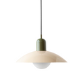 Pendant Lamp | Metal | Wide Dome Shade & Matte Finish | Modern Living Room
