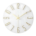 Wall Clock | Quartz & Metal | Silent Mechanism | Living Room Accent