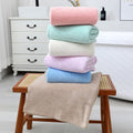 Bath Towel | Soft Fabric | Textured Surface & Rounded Corners | Bathroom Essential
