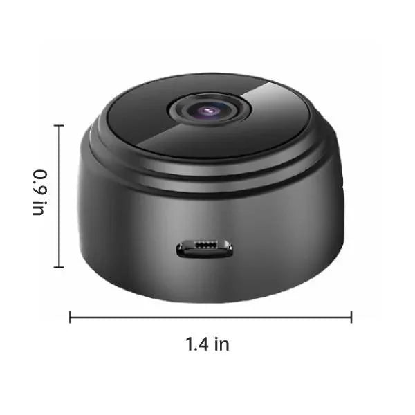 Wireless Backup Camera | Matte Black Plastic & Glass | Full HD Wireless Connectivity | RV or Truck Use