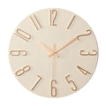Wall Clock | Quartz & Metal | Silent Mechanism | Living Room Accent