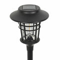 Outdoor Solar Floor Lamp | Stainless Steel & Glass | Weatherproof Lantern Style | Garden Path