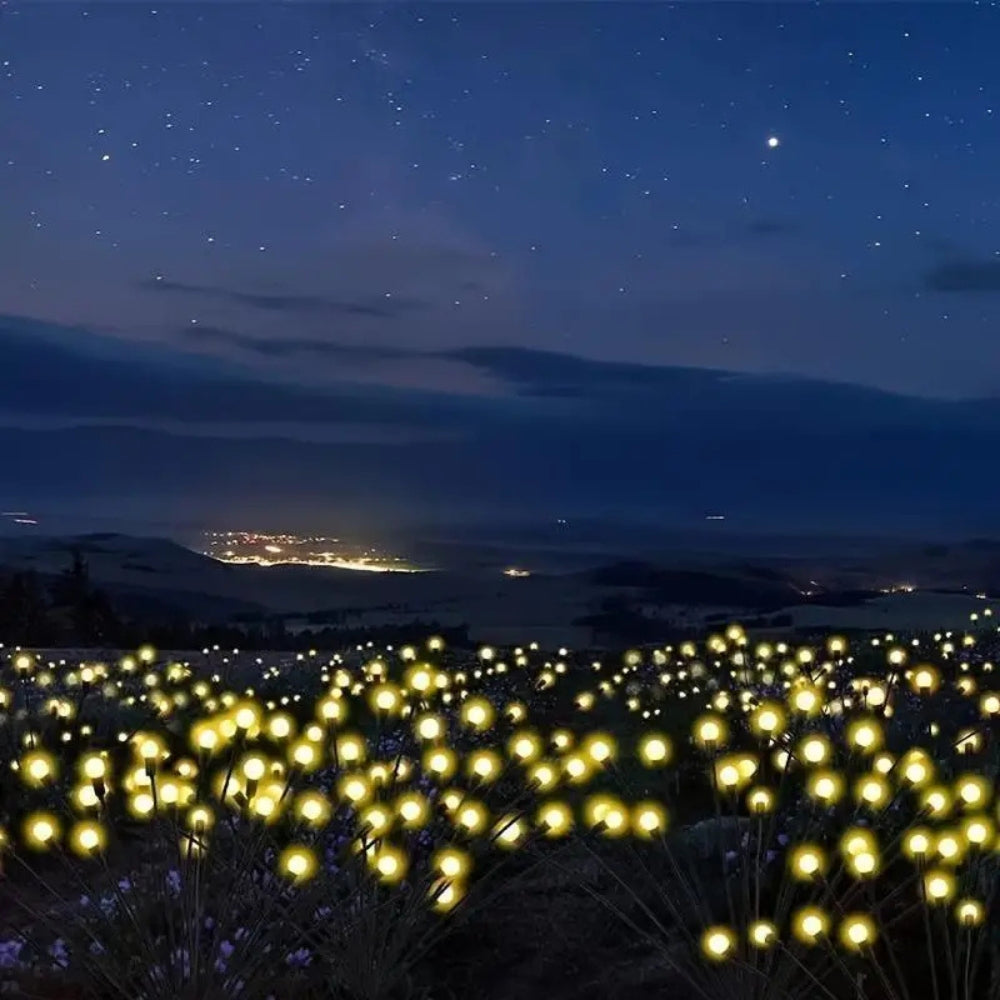 Garden Stake Lights | Metal & Plastic | Solar-Powered Waterproof | Outdoor Ambiance