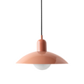 Pendant Lamp | Metal | Wide Dome Shade & Matte Finish | Modern Living Room