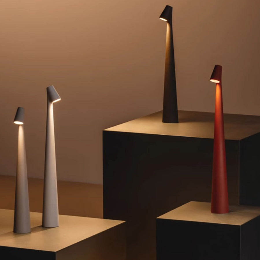 Wireless LED Floor Lamp – Modern Minimalist Aluminium Touch Control Light
