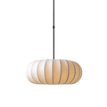 Pendant Lamp | Silk & Metal | Soft Ambient Lighting | Living Room Accent