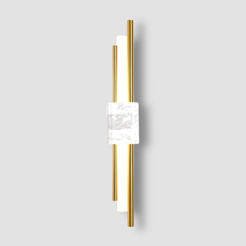 Modern Marble Wall Sconce – Luxury LED Wall Light in Geometric Minimalist Design