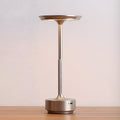 Table Lamp | Brushed Metal & Textured Grip | Touch Control Base | Bedside Table
