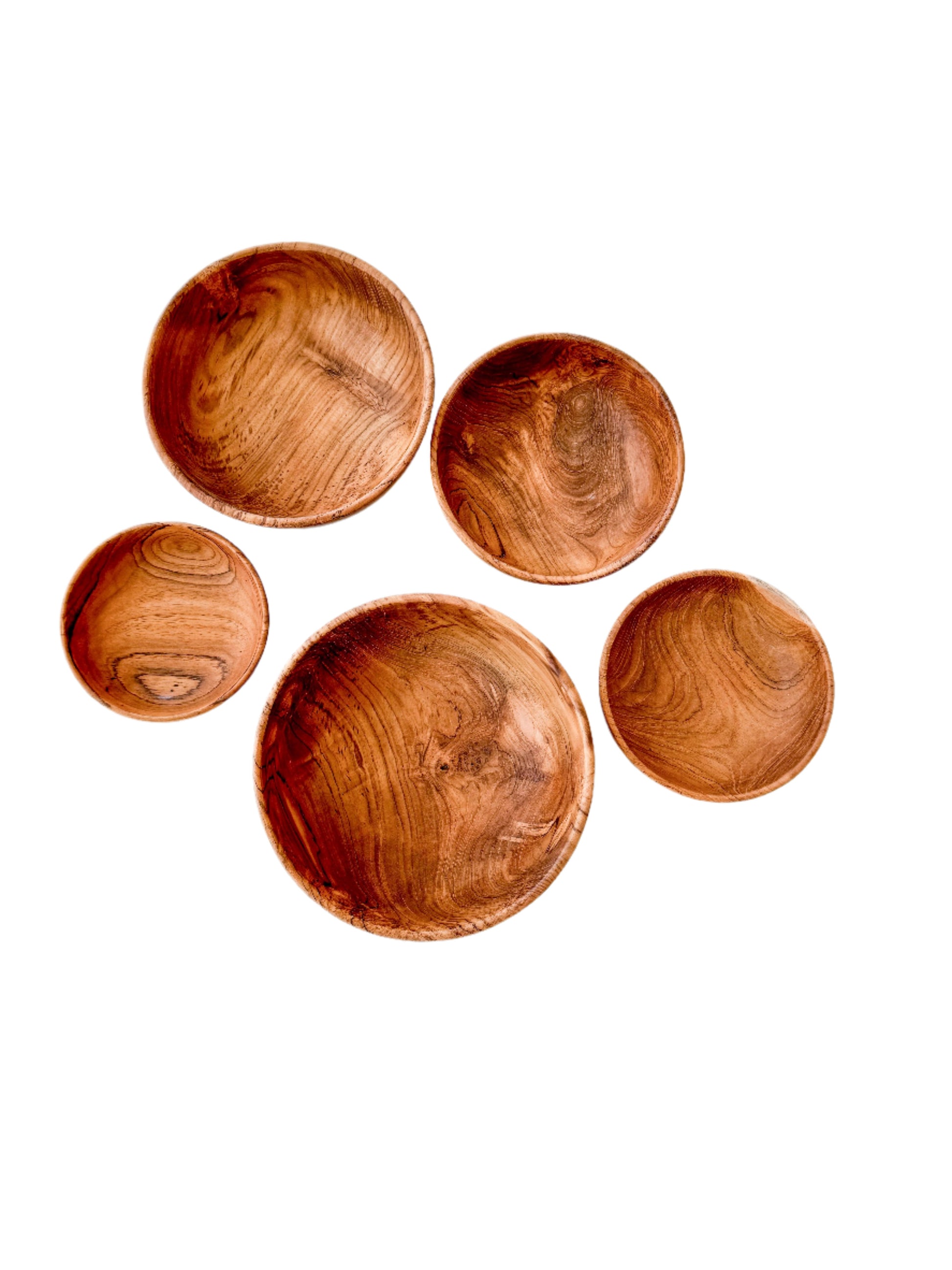 Bowl Set | Teak Wood | Nesting Design | Dining Table Essential