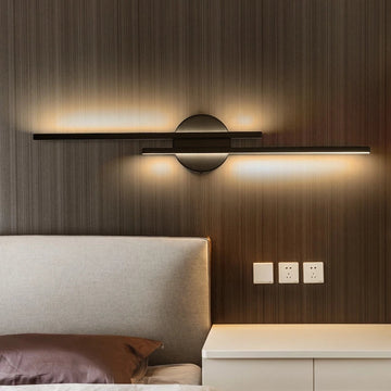 Modern LED Wall Light – Minimalist Aluminium Sconce with Indirect Ambient Lighting