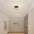 Ceiling Light | Acrylic & Walnut Wood | LED Light Strip | Living Room Accent