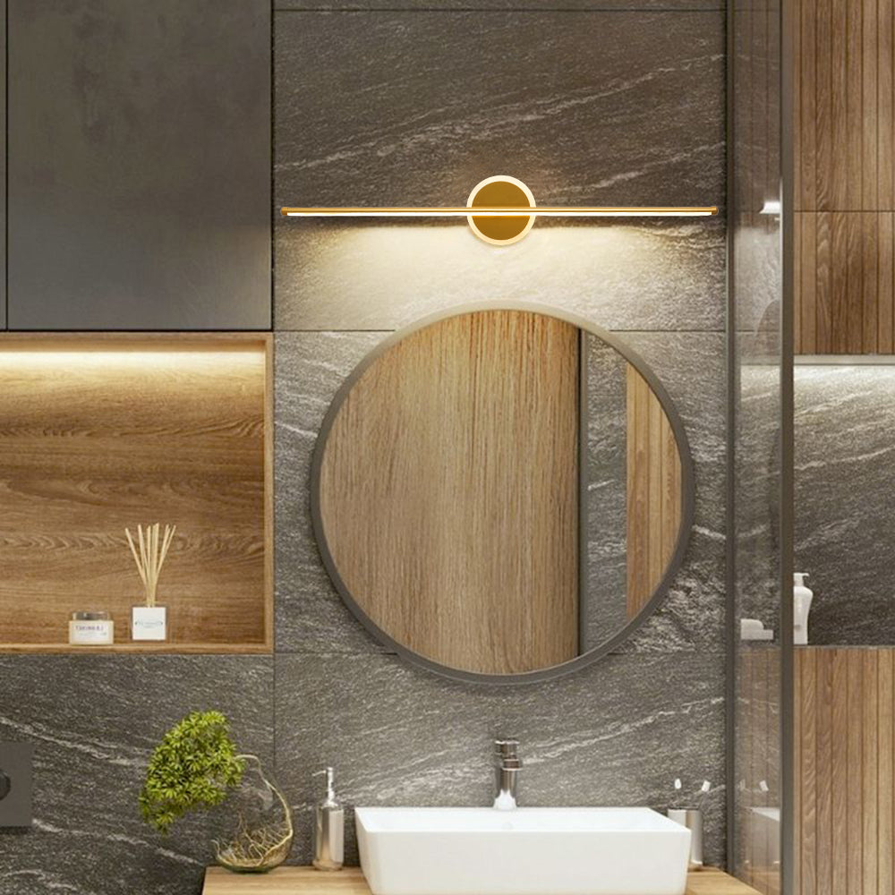 Modern Geometric LED Wall Sconce - Minimalist Metal Design