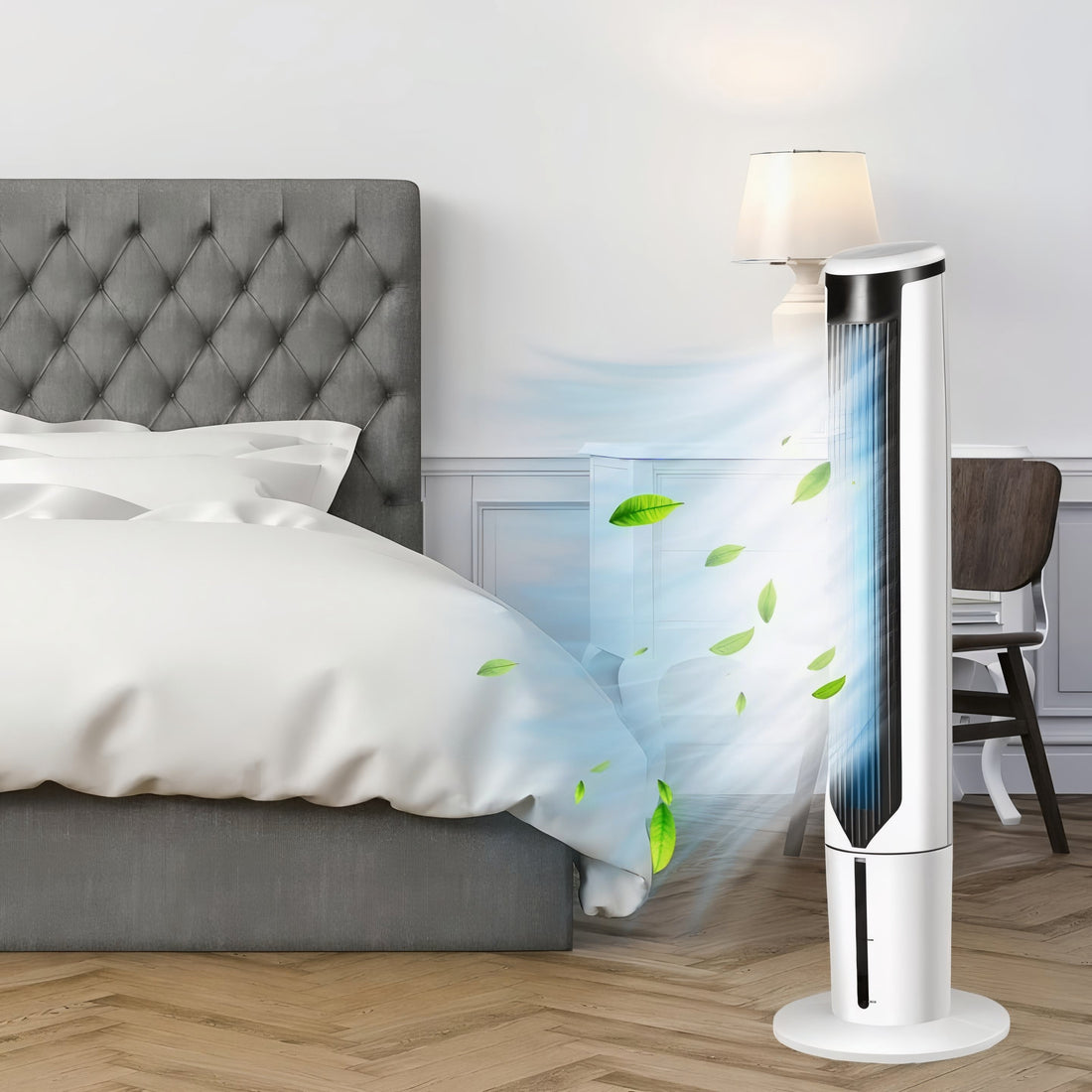 Portable Windowless Air Conditioner with Wheels - Quiet, Energy Efficient Room Cooler