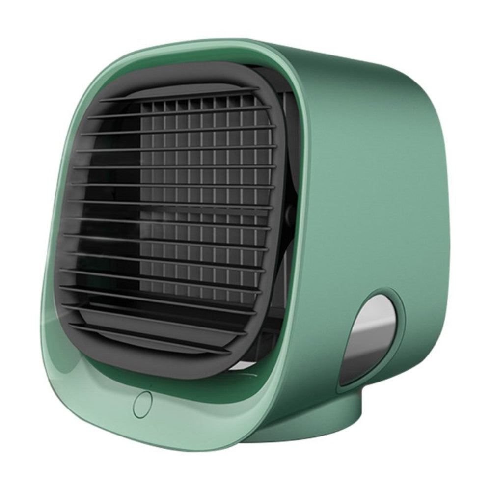 2-in-1 Portable Air Cooler and Humidifier with USB Power and LED Light