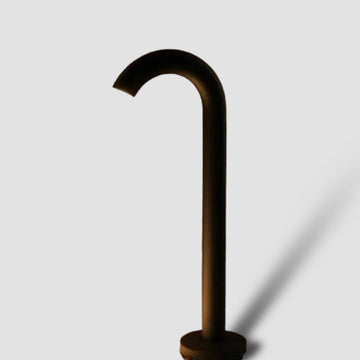 Minimalist IP68 Waterproof Aluminum Courtyard Light with 50,000-Hour LED Lifespan