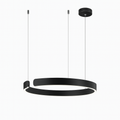Pendant Lamp | Brushed Metal & Polished Metal | Circular Silhouette | Urban Living Space