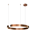 Pendant Lamp | Brushed Metal & Polished Metal | Circular Silhouette | Urban Living Space