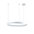 Pendant Lamp | Brushed Metal & Polished Metal | Circular Silhouette | Urban Living Space